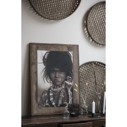 Billede m/pige fra Rajasthan UNIKA