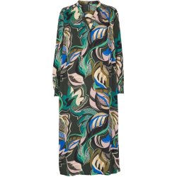 PREPAIR - Kjole Vilma - multifarvet - grn, rosa, beige, mrkegrn