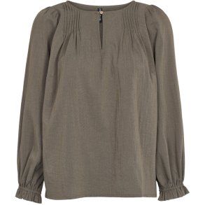 Prepair - Bluse Laura - mat army grn