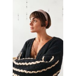 Black Colour - BCJEN Hrbnd Rhinestone - lyserd