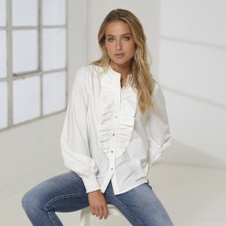 Prepair - Scarlett Skjortebluse - hvid