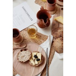 Ib Laursen - Kande rustique - brunt glaseret ler