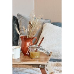 Ib Laursen - Kande rustique - brunt glaseret ler