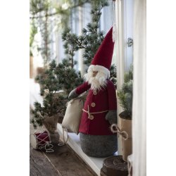 Ib Laursen - Julemand My Nostalgic Christmas - rd - 48 cm hj