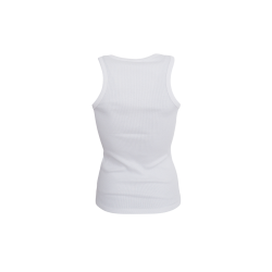 Black Colour - BCENA Rib Tank Top - hvid 