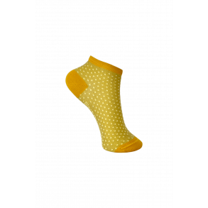 Black Colour - DIDI sneaker strmpe - gul