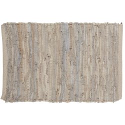 Ib Laursen - Dkkeserviet - beige/grt skind 