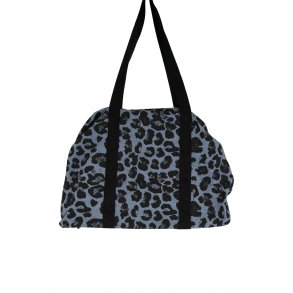 Black Colour - PEPE weekendtaske - canvas leo bl og sort