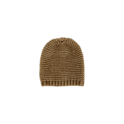 Black Colour - DUFFY strikket hue - sort og frapp