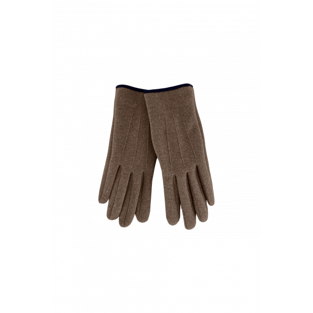 Black Colour - Handske med touch - model River - sort og frappe