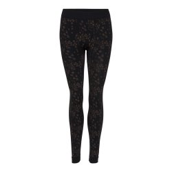 Leopard leggings 160 denier i 2 farver - Onesize fra tim&simonsen (B-0441)