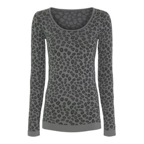 Tim&Simonsen - Microfiber Bluse Onesize - Gepard grigio/gr