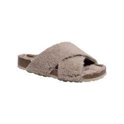 Tim&Simonsen - KASANDRA Sandal - taupe - Plys sandal til damer