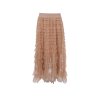 Black Colour - BCANGELINA Mesh Nederdel i lag - latte