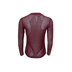 Black Colour - BCANNIE Mesh Bluse - plum