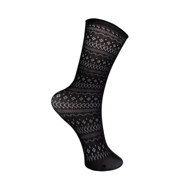 Black Colour - BCDARMA - Lace Sock - sort