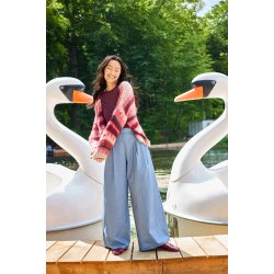 Black Colour - BCDAVINA Buks - med vidde ben - Denim Melange