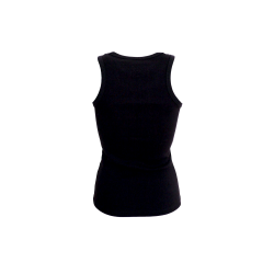 Black Colour - BCENA Rib Tank Top - sort
