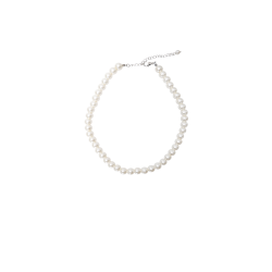 Black Colour - BCHATTIE Halskde - hvide perler
