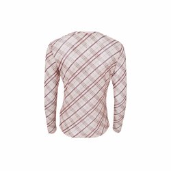 Black Colour - BCKAMMA Mesh Bluse - Beige Tartan