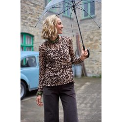 Black Colour - BCKASSIE Meshbluse - leo
