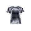 Black Colour - BCMAISY T-Shirt - kortrmet - bl og hvid stribet