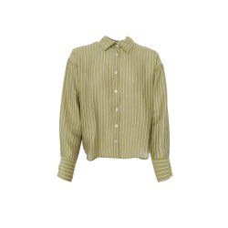 Black Colour - BCMALONE Skjorte - Dk. Lime