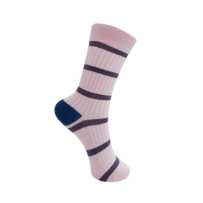 Black Colour - BCRHO Kontrast Strmper - Lavendel