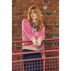 Black Colour - BCRA Strik Pullover - berry mix