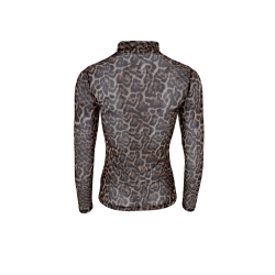 Black Colour - BCSAVANNAH Mesh Bluse - leo