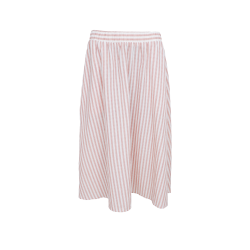 Black Colour - BCSELMA Nederdel med striber - rosa og hvid