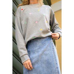 Black Colour - BCSITA HEART Sweatshirt - gr