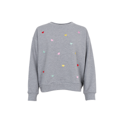 Black Colour - BCSITA HEART Sweatshirt - gr