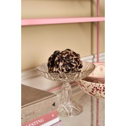 Black Colour - BCVILLA H�rklemme - m�rkebrun leo