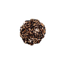 Black Colour - BCVILLA H�rklemme - m�rkebrun leo