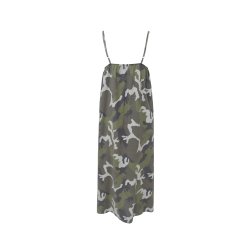 Black Colour - BCMINNA Stropkjole - army camouflage