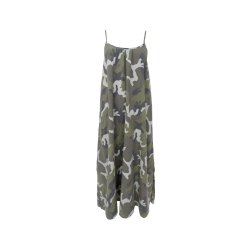 Black Colour - BCMINNA Stropkjole - army camouflage
