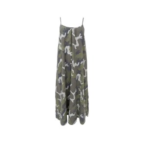 Black Colour - BCMINNA Stropkjole - army camouflage