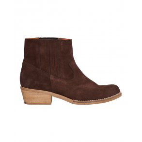 Tim&Simonsen - Linda Cowboy stvle - marron/brun - Kort ruskindsstvle til damer