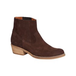 Tim&Simonsen - Linda Cowboy stvle - marron/brun - Kort ruskindsstvle til damer