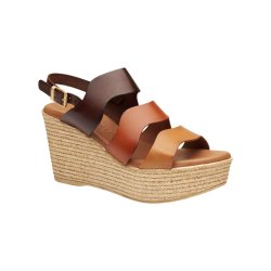 Tim&Simonsen - Smilla sandal - bicolor bone - Hj skind sandal til damer