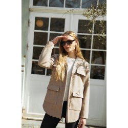 FREEQUENT - FQYANNA Jakke - beige