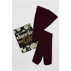 Danef� Cph. - Str�mpebukser 70 denier - marsala / bordeaux - OneSize