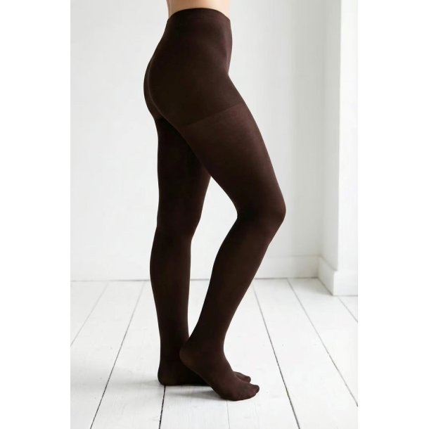 Danef� Cph. - Str�mpebukser 70 denier - caffe/m�rkebrune - OneSize
