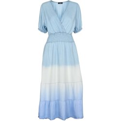 Define - Kjole - Ditte -  i bl denim med korte rmer - OneSize