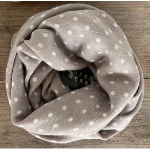 Lisbeth Merrild - Trklde lille - lys brun med hvide prikker