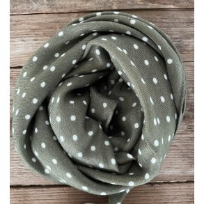 Lisbeth Merrild - Trklde lille - army med hvide prikker