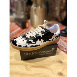 Tim&Simonsen - Anina cow Sneakers - sort/hvid - Sko til damer
