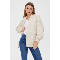 FREE/QUENT - FQBOMBY - Jakke med flot for - moonbeam / offwhite