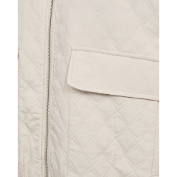 FREE/QUENT - FQBOMBY - Jakke med flot for - moonbeam / offwhite